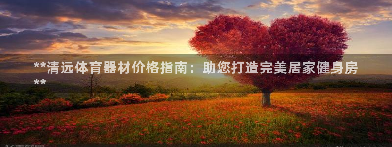 耀世天下图片头像：**清远体育器材价格指南：助您打造