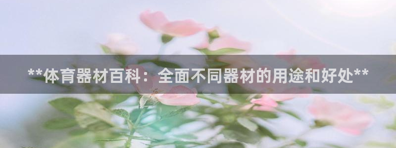耀世娱乐丁6.7.5.1.3.8：**体育器材百科：