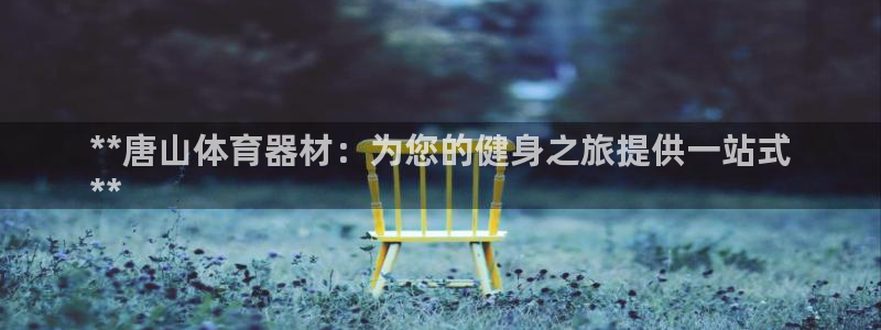 耀世平台注册流程图：**唐山体育器材：为您的健身之旅