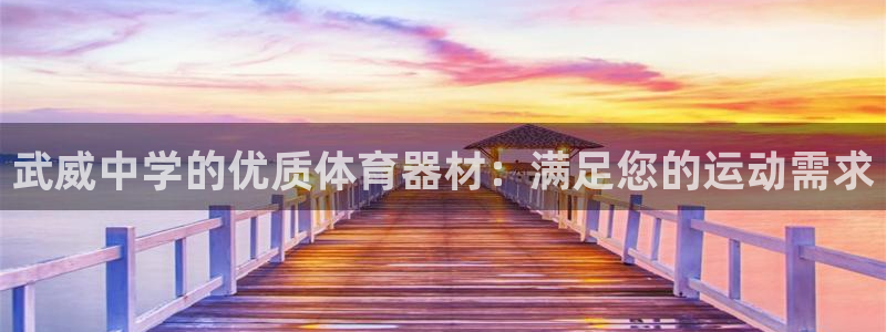 耀世集团董事长是谁啊：武威中学的优质体育器材：满足您
