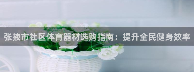 耀世集团是干嘛的企业啊：张掖市社区体育器材选购指南：