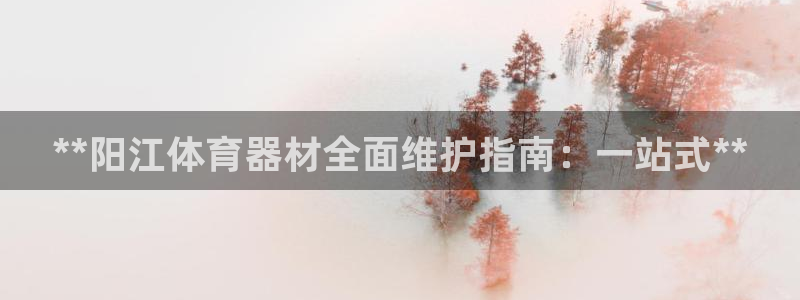 耀世娱乐注册入口官网：**阳江体育器材全面维护指南：