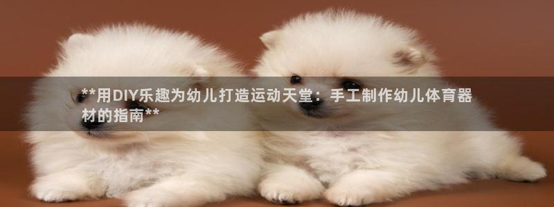 耀世娱乐网站下载：**用DIY乐趣为幼儿打造运动天堂