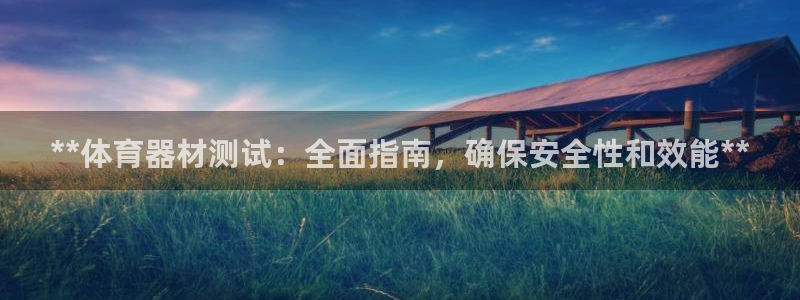 耀世集团商业联盟罗文斌：**体育器材测试：全面指南，