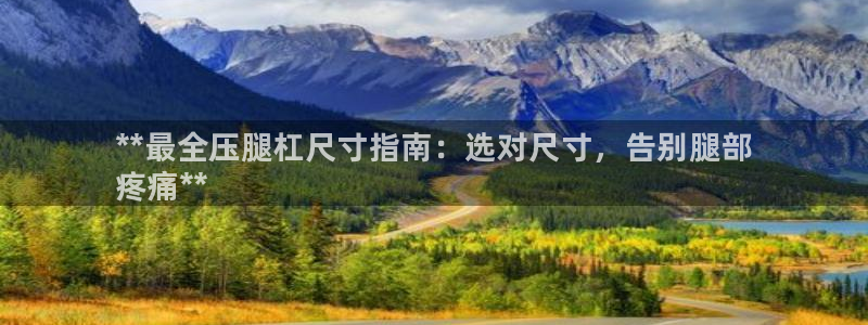 耀世集团罗文斌：**最全压腿杠尺寸指南：选对尺寸，告别腿部
